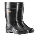 WAYNE GUMBOOTS LADIES HALF LENGTH BLACK SIZE 4