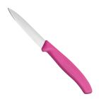 VICTORINOX PARING KNIFE PLAIN 8CM PINK