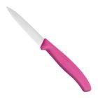 VICTORINOX PARING KNIFE SERRATED 8CM PINK