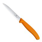 VICTORINOX PARING KNIFE PLAIN 10CM ORANGE