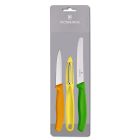 VICTORINOX PARING KNIFE SET ZEST 3PCE PRISM2